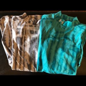 UnderArmour Cold Gear fitted long sleeve tops